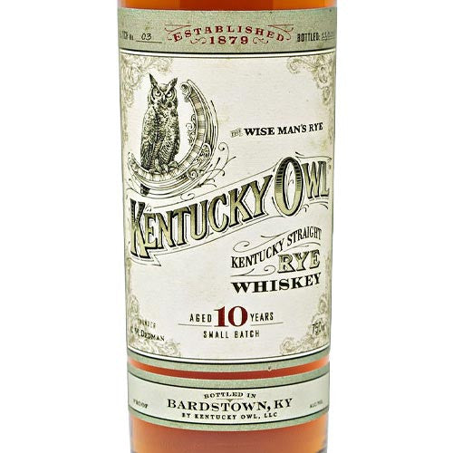 Kentucky Owl 10 Year Old Rye Batch No.4 "The Last Rye" 700ml
