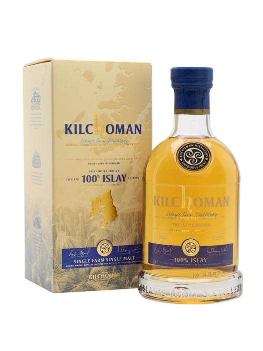 Kilchoman 100% Islay Bot.2022 12th Edition Whisky 700ml
