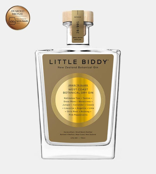 Little Biddy Gold Label Gin 700ml