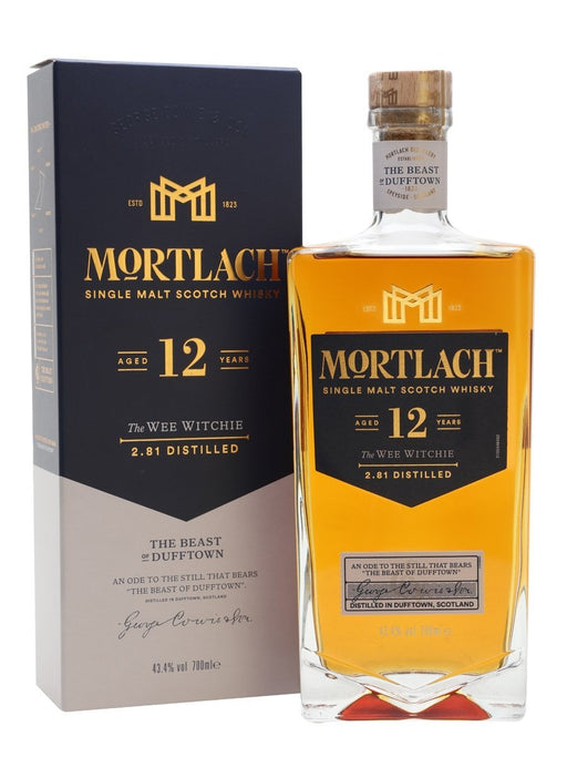 Mortlach 12 Year Old Single Malt Whisky 700ml