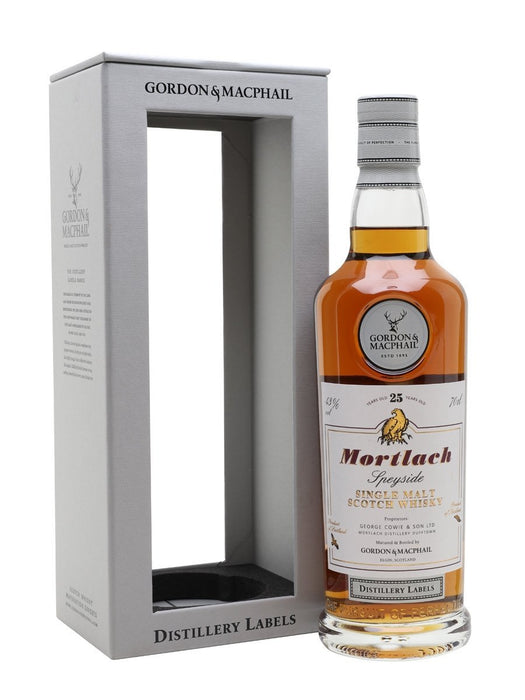Mortlach 25 Year Old - Distillery Labels Gordon & MacPhail 700ml 43%