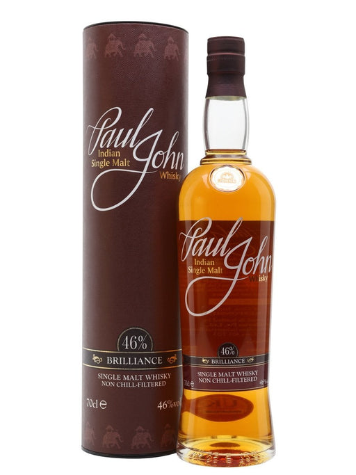 Paul John Brilliance Indian Single Malt Whisky 700ml