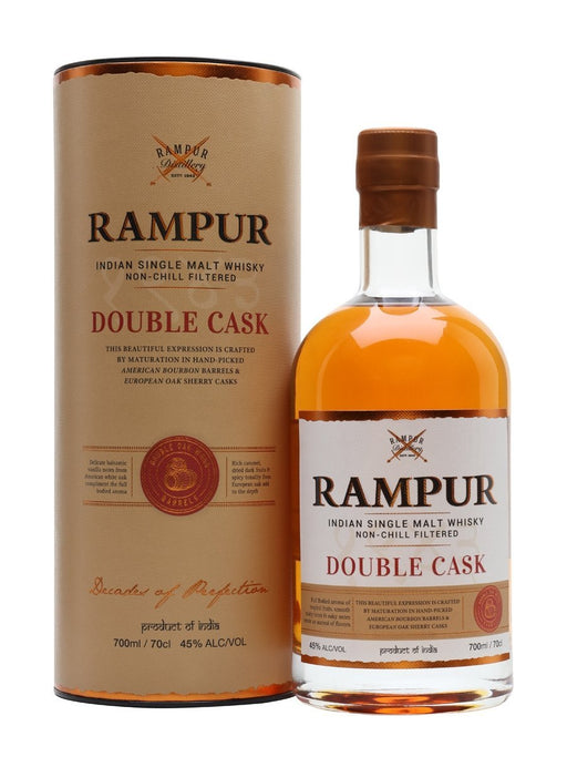 Rampur Double Cask Indian Single Malt Whisky 700ml