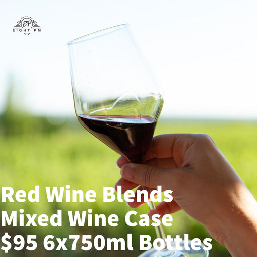 Red Wine Blends Mixed Case $95 6x750ml