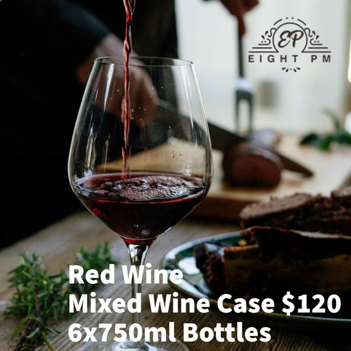 Red Wine Mixed Case $120 6x750ml