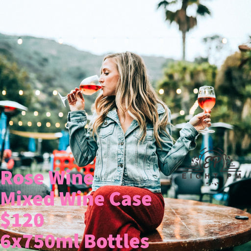 Rose Wine Mixed Wine Case $120 750ml Bottles x 6