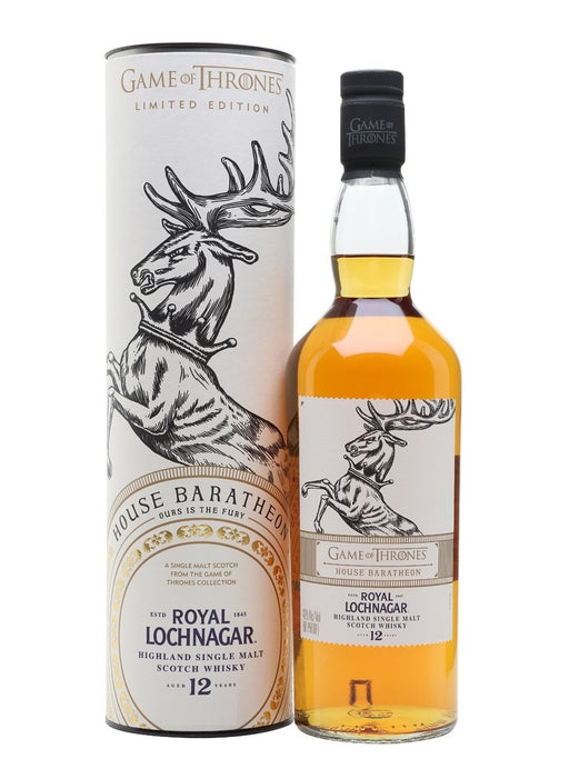 Royal Lochnagar 12 Year Old Game of Thrones House Baratheon 700ml