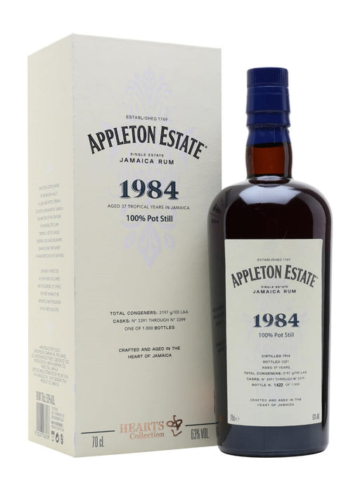 Appleton 1984 37 Year Old Hearts Collection Rum 700ml