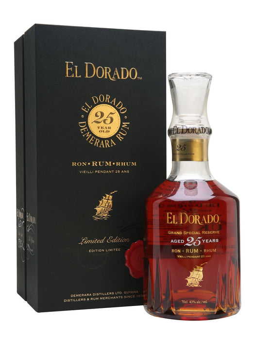 El Dorado 1992 25 Year Old Rum 700ml