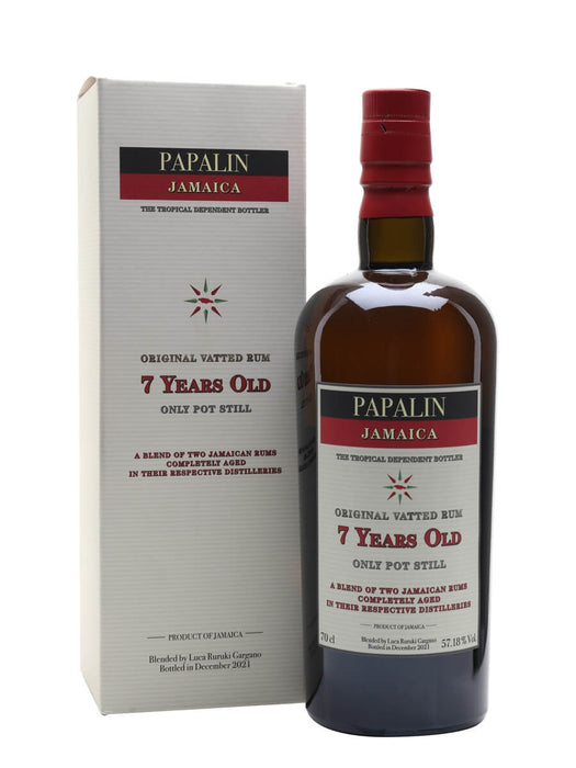 Papalin Rum Navy Proof Jamaican Rum 700ml