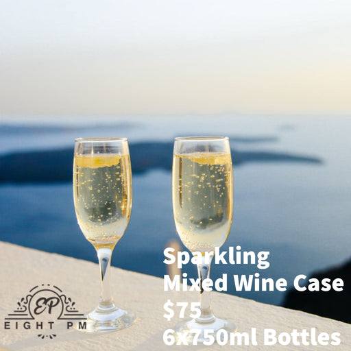 Sparkling Wine Mixed Case Deal $75 6x750ml Bottles