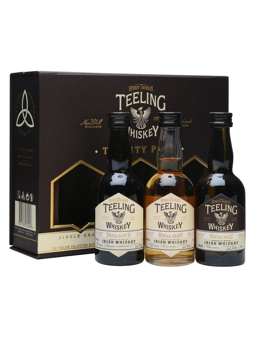 Teeling Whiskey Trinity Miniature Pack 3 x 50ml