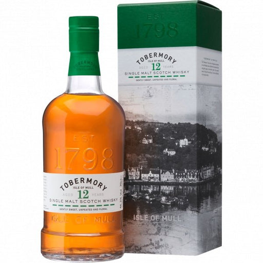 Tobermory 12 Year Old Single Malt Whisky 700ml