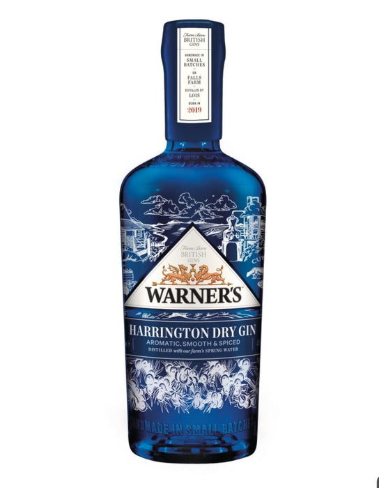 Warner's Harrington Dry Gin 700ml